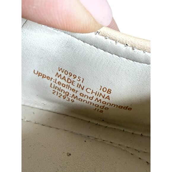 Elegant Cream Wedge Shoes - Picture 12 of 14